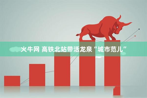 火牛网 高铁北站带活龙泉“城市范儿”