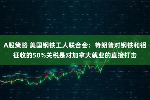 A股策略 美国钢铁工人联合会：特朗普对钢铁和铝征收的50%关税是对加拿大就业的直接打击