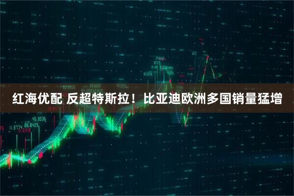 红海优配 反超特斯拉！比亚迪欧洲多国销量猛增