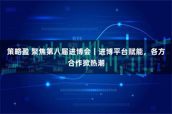策略盈 聚焦第八届进博会｜进博平台赋能，各方合作掀热潮